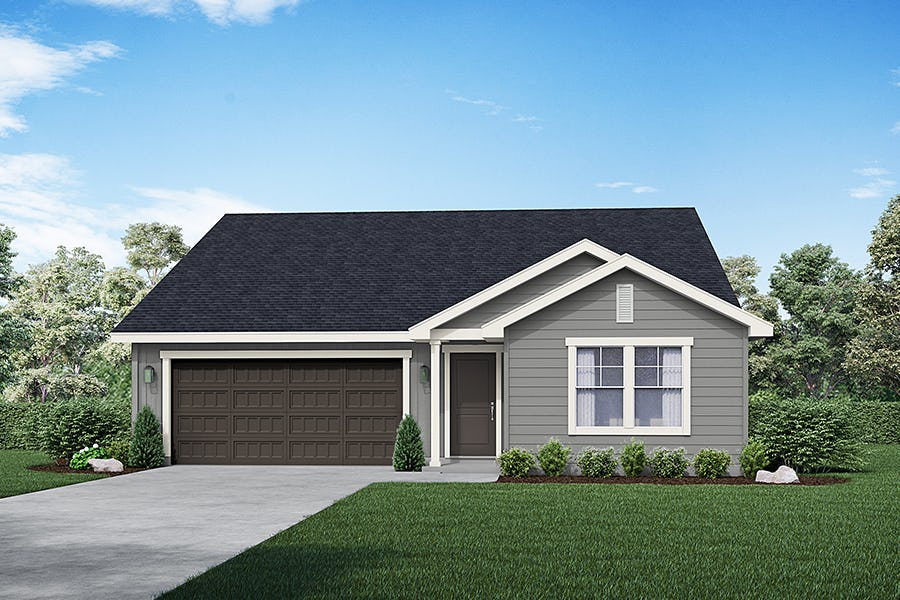 Brookfield 34Bed, 2Bath Floor Plan, New Home in Idaho
